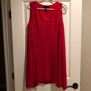 BCBG MaxAzria Red Shift Dress